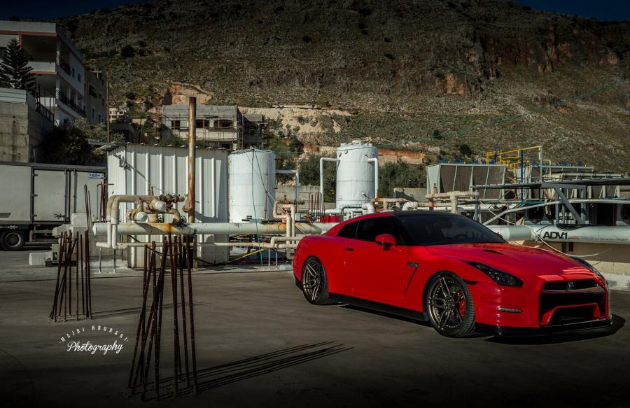  Nissan GT-R on ADV.1 Wheels (ADV005MV2SL) 2015 года  (фото 6 из 8)